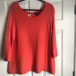 Lane brant orange shirt